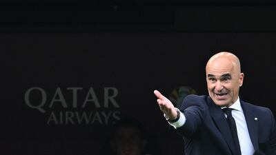 Portugal's head coach Roberto Martinez. AFP