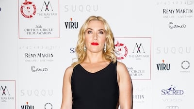 Kate Winslet, in an LBD, attends the London Critics' Circle Film Awards at The Mayfair Hotel on January 17, 2016, in London, England. Getty Images