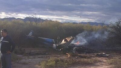 The helicopters carrying French sports personalities apparently collided in mid-air on Monday near Villa Castelli in La Rioja province, about 1,170 kilometres north-west of Buenos Aires. Jose Alamo / AP Photo
