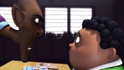 A scene from the award-winning animation ‘A Kalabanda Ate My Homework’, made at the Motiv hub in Kampala. Photo: YouTube