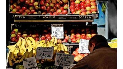 Australians pay above the odds for apples, according to two academics at the Australian National University. Greg Wood / AFP
