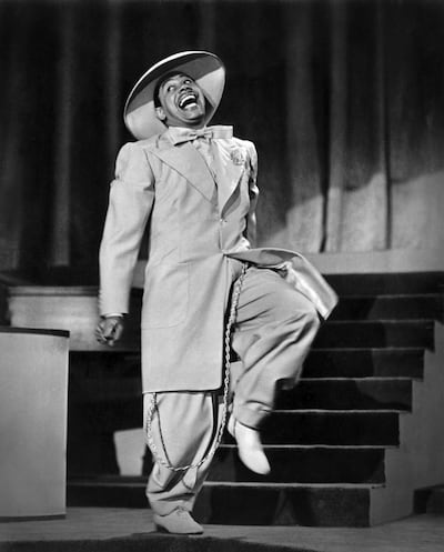 American bandleader and actor Cab Calloway in a zoot suit in 1943. Getty Images