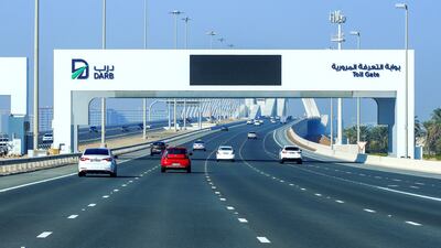 Abu Dhabi will extend charging hours for its Darb road toll system from next month. Victor Besa/ The National