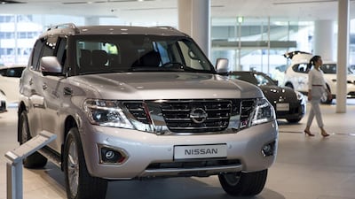 The Nissan Patrol. The Japanese firm has gained market share. Christopher Jue / EPA