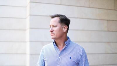 Darryn Keast, a South African who has lived in the UAE for almost 21 years, plans to financially emigrate as he has no intention to go back. Reem Mohammed / The National