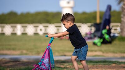 The festive break is particularly long this year - government schools and the private schools that follow the Emirati ministry of education curriculum have almost a month off