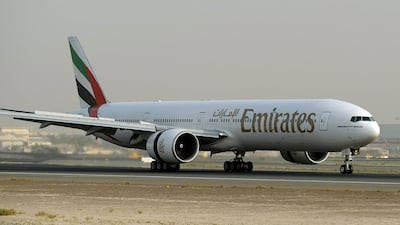 Emirates have confirmed a passenger died on board a Munich-bound flight on Tuesday. Marwan Naamani / AFP