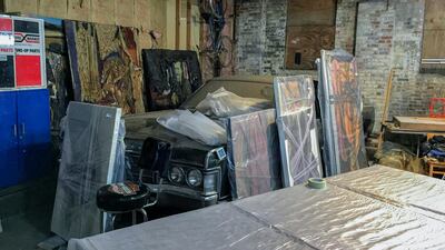 An exhibit of Francis Hines's art will open May 5, 2022, at the Hollis Taggart galley in Southport, Connecticut, which is known for showing the works of lost or forgotten artists. AP