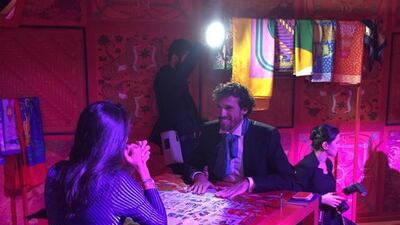 Scenes from the Hermès Silk Ball.