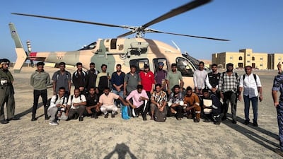 All 24 seafarers were taken to safety, after the missile attack off Oman