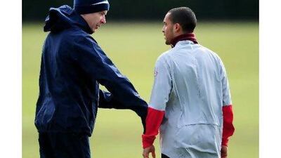 It remains to be seen whether Theo Walcott, right, will be regarded as a successful English signing for Arsene Wenger.