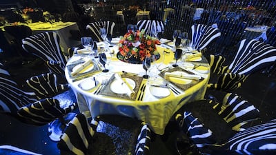 Cavalli Club Restaurant and Lounge in Dubai. Courtesy Cavalli Club Restaurant and Lounge