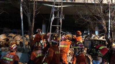 The blast hurtled a portion of the truck into a nearby village. At least 19 people were killed and over 170 people were hospitalised. EPA