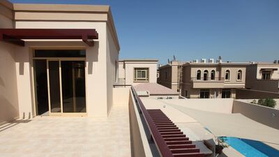 Average rental rates at Golf Gardens remained the same during 2013. The average rate at the end of the year for a three-bed villa was from Dh200,000-220,000, four-bed Dh230,000-280,000, five-bed Dh300,000-350,000. Sammy Dallal / The National