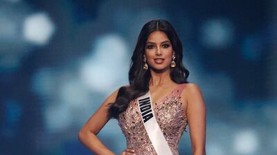 India's Harnaaz Sandhu. AP