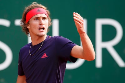 Alexander Zverev has not been at his best form so far this season. EPA
