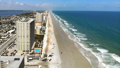 Beaches are seen as the threat of as Hurricane Dorian remains offshore of Florida, on August 31, 2019 in Daytona Beach, Florida. Dorian could be a Category 4 storm as it approaches the state and possibly making landfall as early as Monday somewhere along the east coast. Mark Wilson/Getty Images/AFP