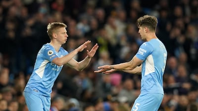 Oleksandr Zinchenko 7 - Replaced John Stones with 13 minutes to go and was involved in the third goal. AP