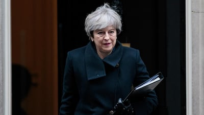 British prime minister Theresa May, pictured here leaving Number 10 Downing Street in London on December 11, 2017, has vowed to protect the rights of Kurds under the Iraqi constitution. Jack Taylor / Getty Images