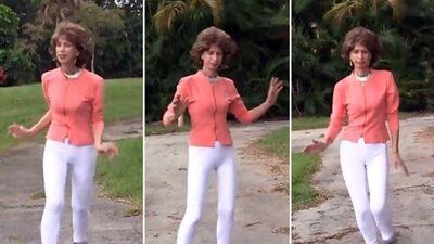 Prancercise, a hilariously unusual aerobic routine involving prancing while wearing ankle weights, was created by the Florida social worker Joanna Rohrback back in 1989. Courtesy Joanna Rohrback