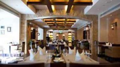 The decor of Spaccanapoli Ristorante, which opened recently at the Crowne Plaza hotel, is as tasteful as the menu.