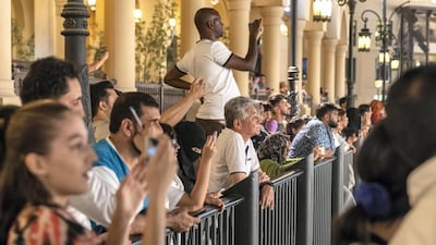 The K-pop supergroup was unable to attend the show as they are currently on tour. Antonie Robertson / The National