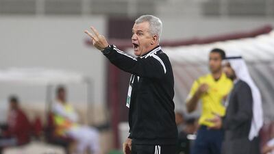 Al Wahda manager Javier Aguirre. Mona Al Marzooqi / The National