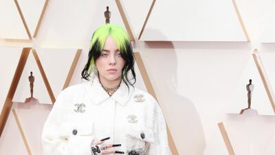 Billie Eilish in custom Chanel at the 92nd annual Academy Awards ceremony at the Dolby Theatre in Hollywood, California, USA, 09 February 2020. EPA