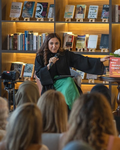 Ahlam Bolooki says children need space to interact with books without being tested. Photo: Ahlam Bolooki