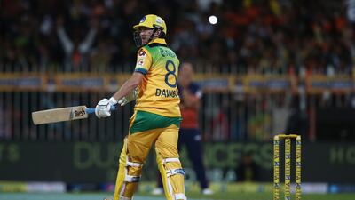 Liam Dawson has been one of the stars for the Pakhtoons in their run to the semi-finals of the inaugural T10 League. Francois Nel / Getty Images