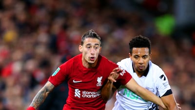 Kostas Tsimikas - 6. The Greek let Mendez-Laing get behind him but was quick to recover. He was always available for the ball and sent in crosses with mixed results. PA