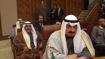 Sheikh Ahmad Abdullah Al Ahmad Al Sabah in 2010, when he served as Kuwait's oil minister and information minister. Photo: Kuna