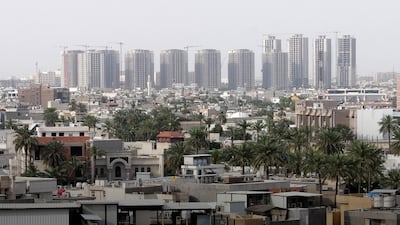 Baghdad is witnessing an unprecedented construction boom. Aymen Al Ameri / The National