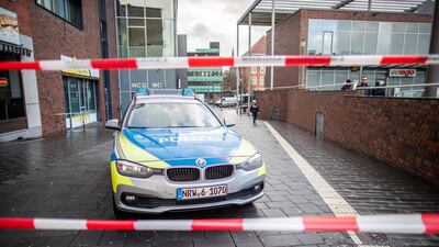 The incident took place a little after midnight in the town of Bottrop, but no one was fatally injured. AFP