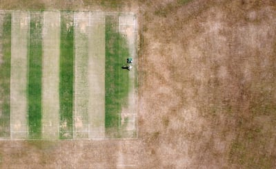 Those charged with looking after the grass at the UK's sports grounds may have to rethink their water-intensive practices. PA