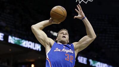 Blake Griffin scored 20 points for the Clippers on Monday night. Jeffrey Phelps / AP