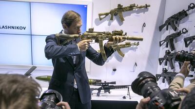 Defence is a Dh551 billion sector just for the Mena region and the UAE needs to be a manufacturer as well as a consumer. Silvia Razgova / The National