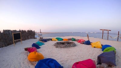 Weekly yoga nights are held at Banan, followed by a bonfire, and you can also pay Dh100 for day beach access.
