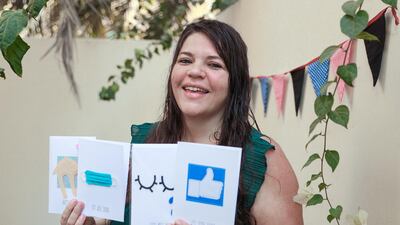 Kate Carter's freelance has helped her expand her crafting business. Victor Besa / The National