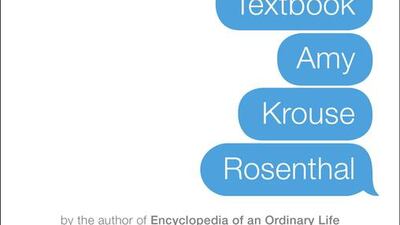 Textbook by Amy Krouse Rosenthal. Dutton via AP