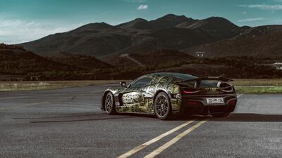 The Rimac C-Two has a range of 547kmh. Courtesy: Rimac Autmobili