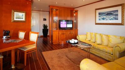 Rooms come with a wooden cabin feel and are lavishly decorated. Sean Conboy / Photogenics