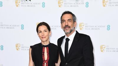 Alexandra Kravetz and Todd Phillips attend the Bafta - EE British Academy Film Awards 2020 Nominees' Party at Kensington Palace on Saturday, February 1. Getty Images