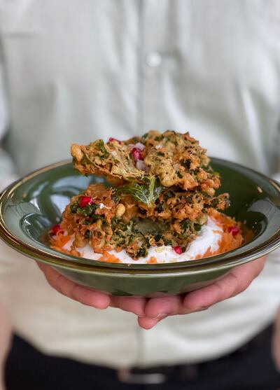 Limited-edition tri-coloured chaat from Mohalla