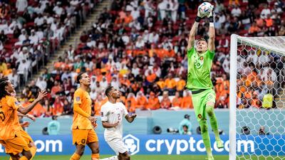 NETHERLANDS RATINGS: Andries Noppert 6: A few shots hit straight at him and a late strike saved at his near post was Dutch keeper’s biggest exertions, on what was a quiet night between the sticks. AP