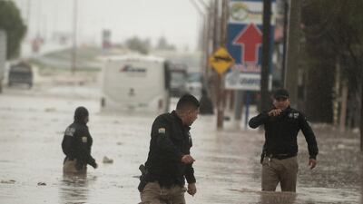 Researchers warned of an increasing risk of coastal flooding by 2100 because of global warming. EPA