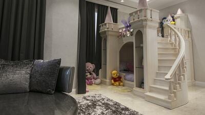 Plenty of fun awaits in the kid's room. Mona Al Marzooqi / The National