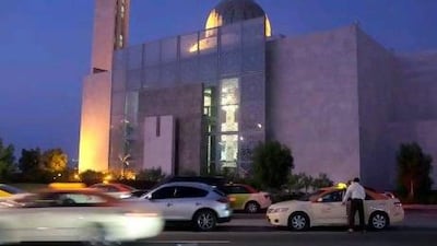 The mosque was built at a cost of Dh21 million but its materials and labour costs are less expensive than traditional mosques.