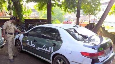 Abdul Jabir, who used to work in Dubai, modified his car to make it attractive for Eid celebrations, one of his friends says.