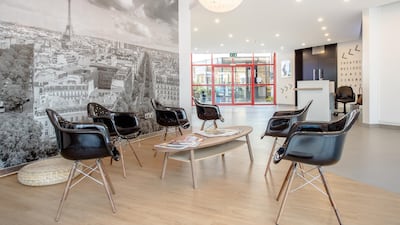 The newly refurbished in Alliance Française in Dubai. Courtesy Alliance Française